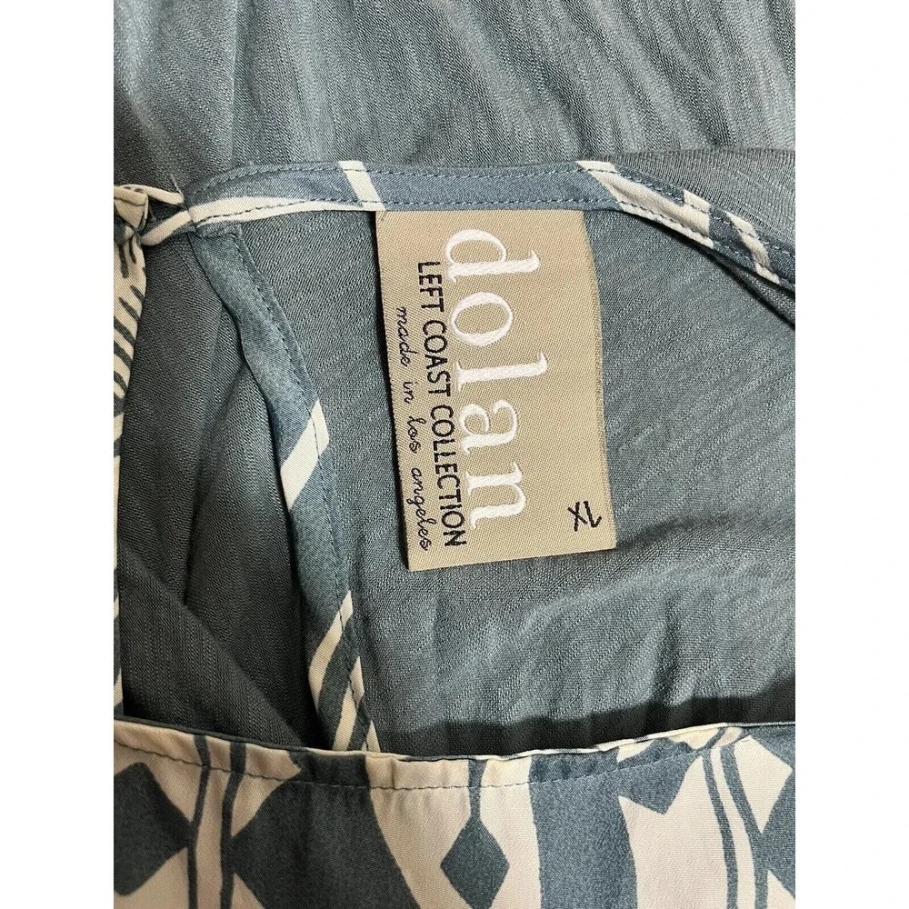 Anthropologie Dolan Women’s Astoria Twist Back Aztec Sleeveless Top Size XL - Picture 10 of 11